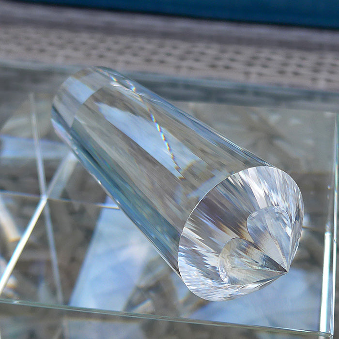 PRICE REDUCTION: Slim 4 Petal 88 Sided Vogel Phi Crystal Wand