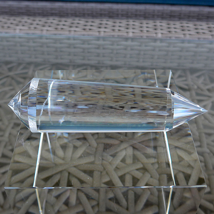 PRICE REDUCTION: Slim 4 Petal 88 Sided Vogel Phi Crystal Wand