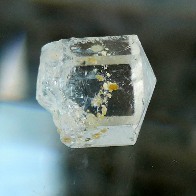 AA Wide Terminated Burmese Phenacite Rod with Matrix