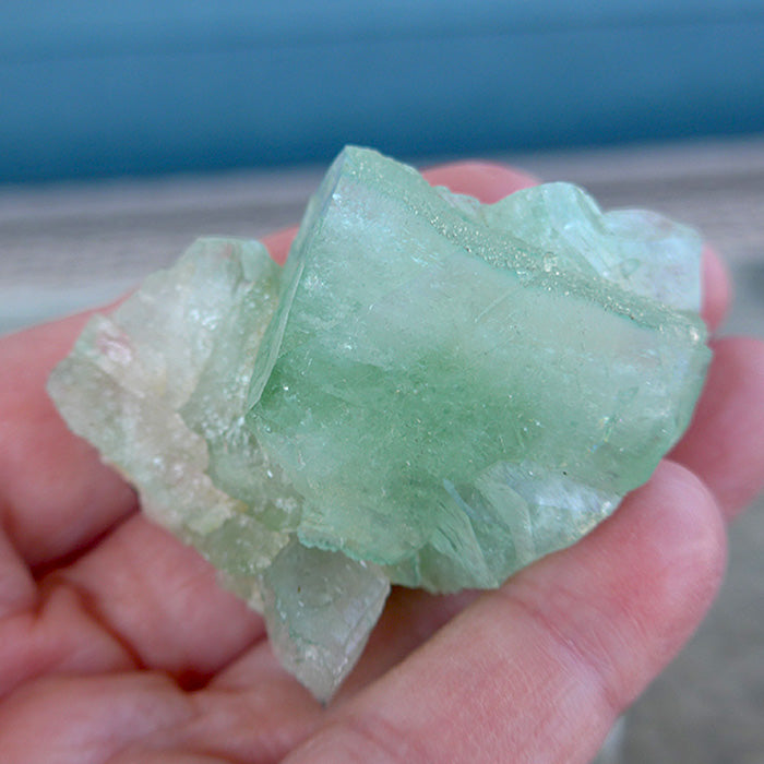 Beautiful Green Apophyllite Gemstone