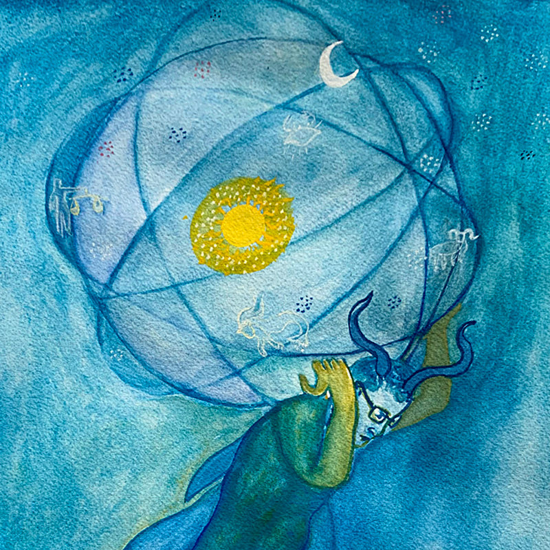 Portrait of Curtis as Atlas