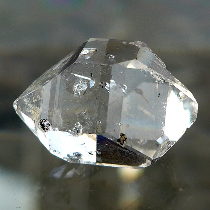 Elegant Pakistani Herkimer Diamond with Hydrocarbon Inclusions