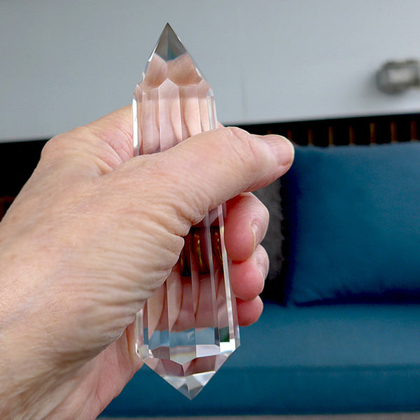 X-Large 14 sided Vogel Phi Crystal Wand