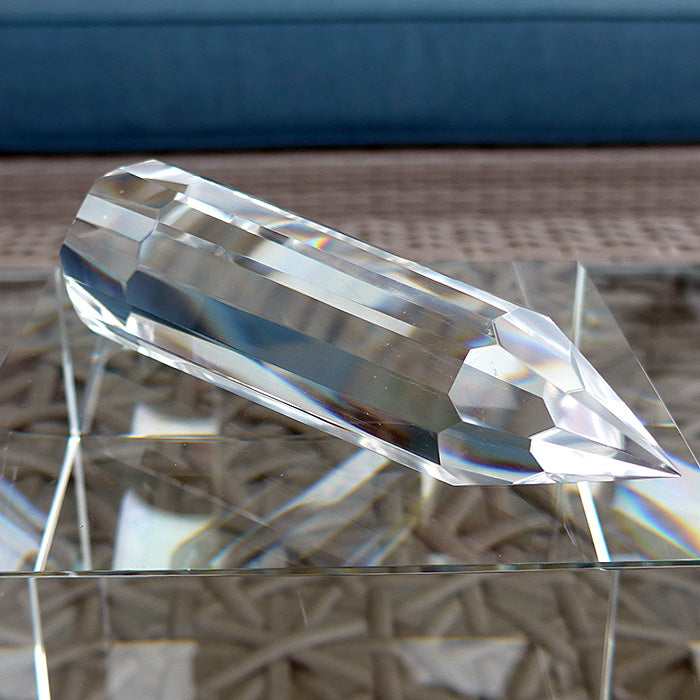 Elegant 14 Sided Vogel Phi Crystal Healing Wand