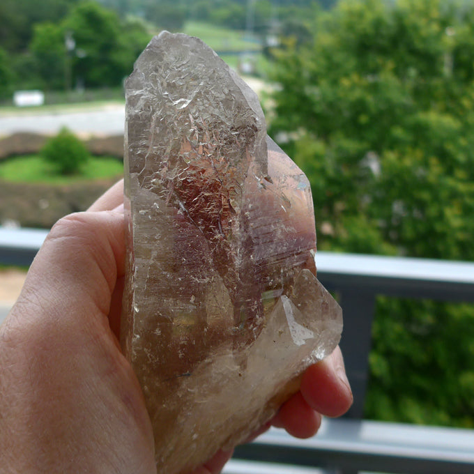 AAA Standing Multipoint Elestial Citrine Cathedral