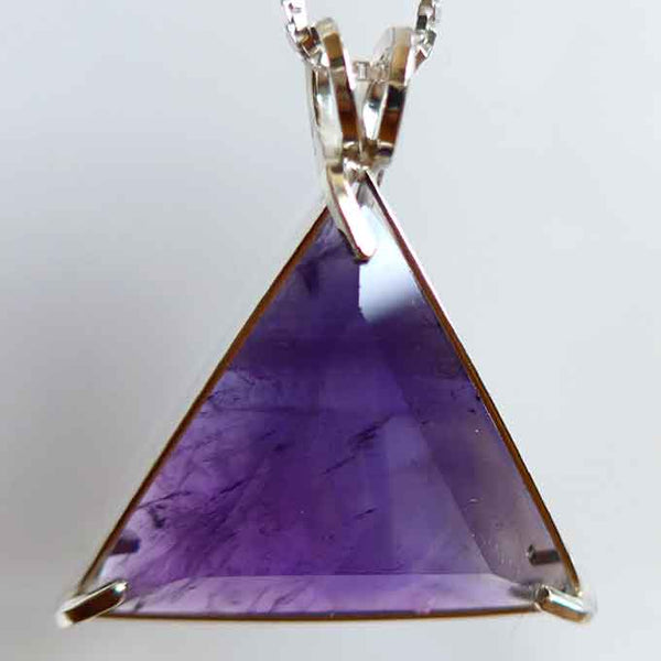 Amethyst Star of David Pendant