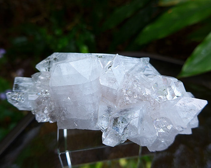 Gem Apophyllite Diamond Face Druzy Cluster