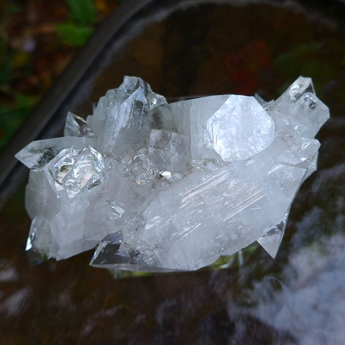 Gem Apophyllite Diamond Face Druzy Cluster