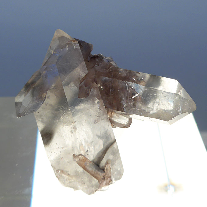 Indigo Quartz Small Cluster with Sparkling Matrix