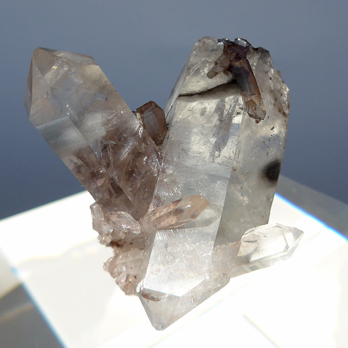 Indigo Quartz Small Cluster with Sparkling Matrix