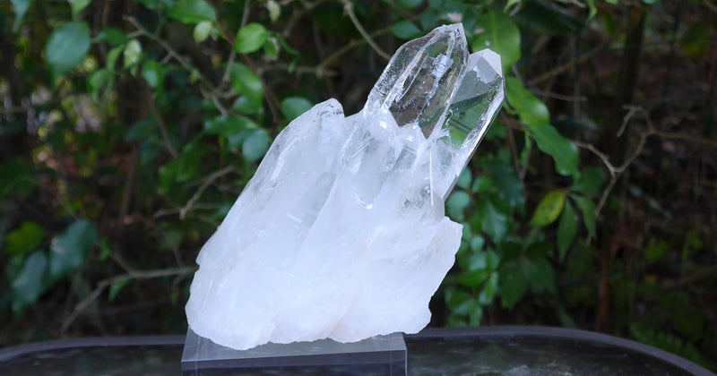 HUGE DOUBLE PRICE DROP: AAA Diamantina Etched Quartz Cluster