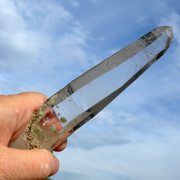 Long Clear Quartz Laser Wand