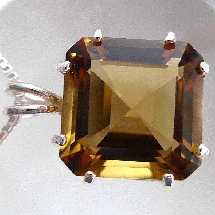 Citrine Golden Earth Heart Basket Setting