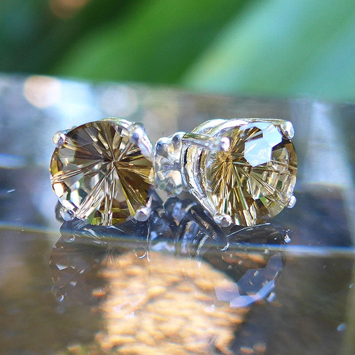 Citrine Super Nova Post Earrings