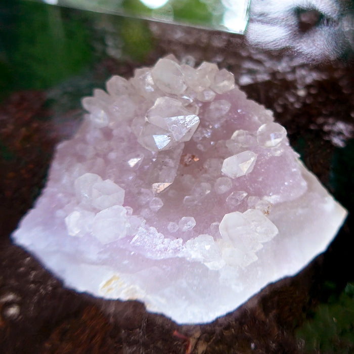 Crystallized Rose Quartz Elestial Specimen