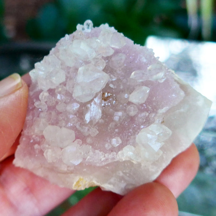 Crystallized Rose Quartz Elestial Specimen