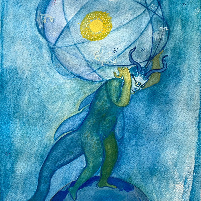 Portrait of Curtis as Atlas