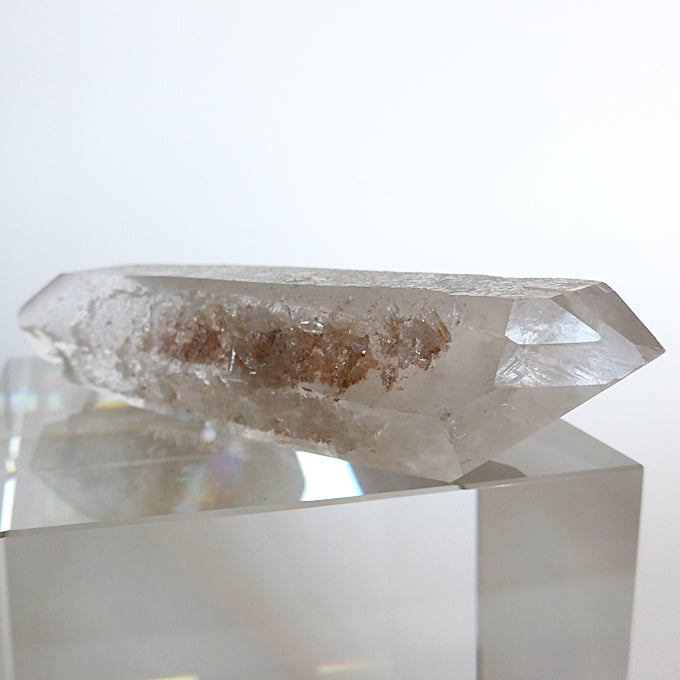 Diamantina DT Druzy Scepter Wand with Keystone Crystal