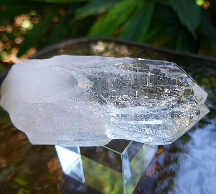 Diamantina Quartz Elestial Twin Wand