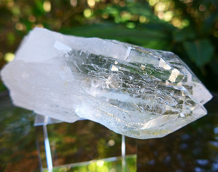 Diamantina Quartz Elestial Twin Wand