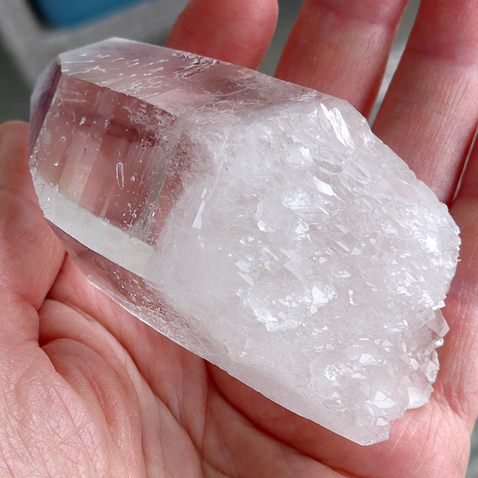 Clear Elestial ET Diamantina Quartz Point