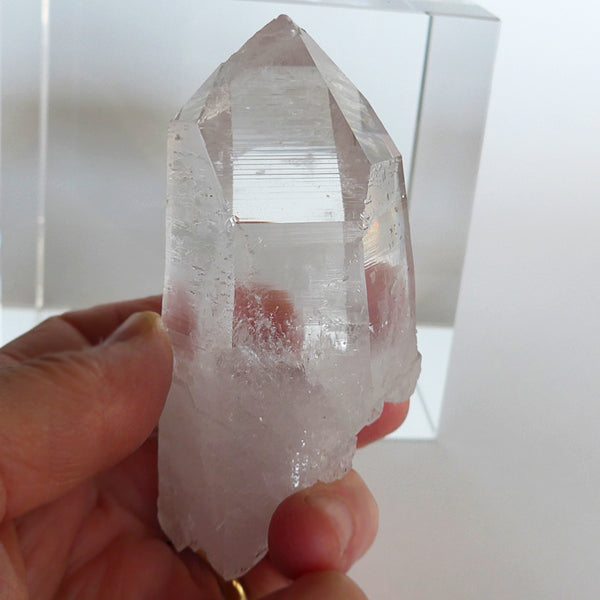 Clear Elestial ET Diamantina Quartz Point