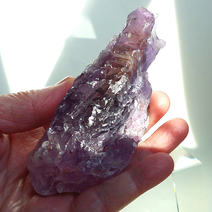 Bolivian Rainbow Ametrine Growth Interference Wand