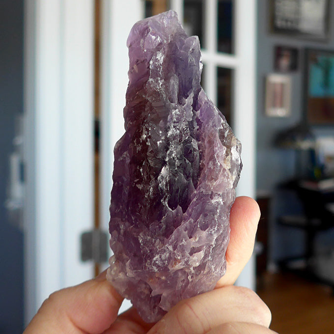 Bolivian Rainbow Ametrine Growth Interference Wand