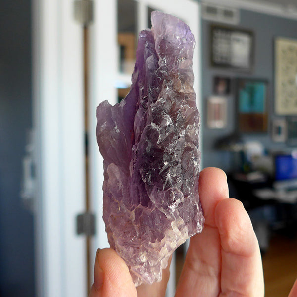 Bolivian Rainbow Ametrine Growth Interference Wand