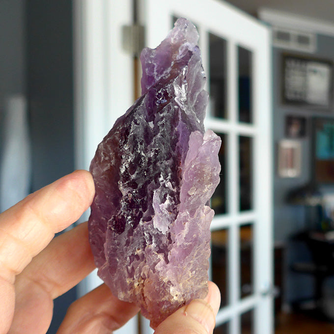 Bolivian Rainbow Ametrine Growth Interference Wand