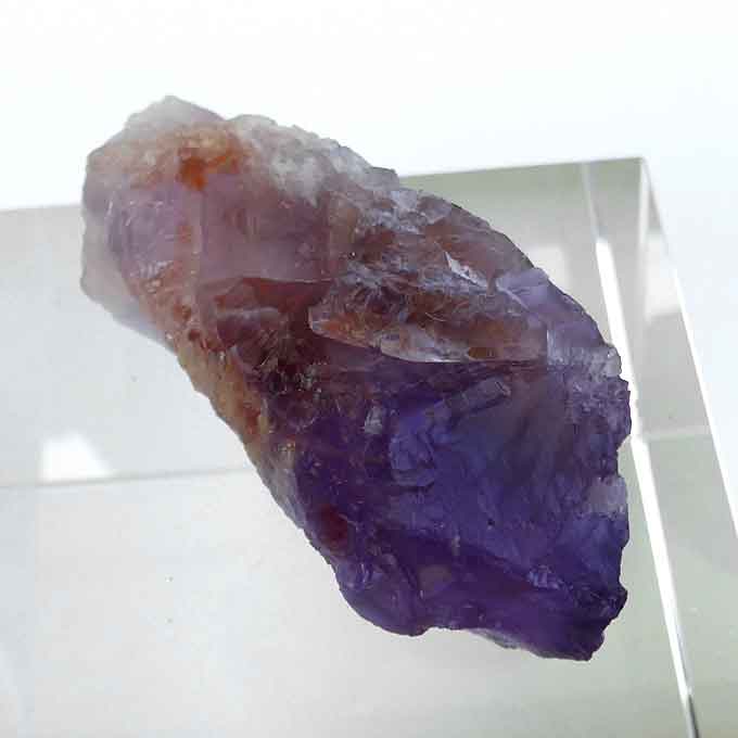 Flat Great Terminated Rainbow Ametrine Wand