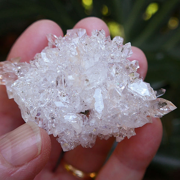 Brilliant Gem Apophyllite Druzy Cluster