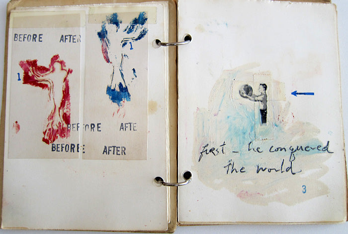 History Lesson One-of-a-Kind Artist Book