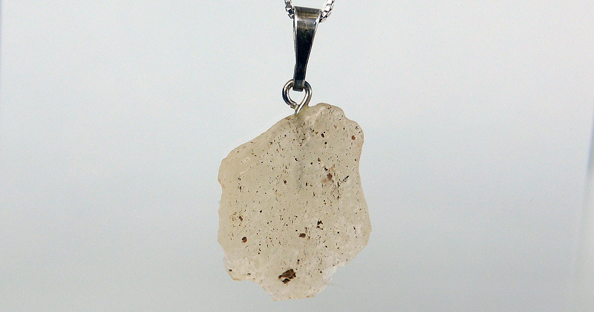 Freeform Libyan Desert Glass Pendant