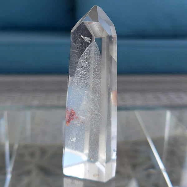 イシス クリスタル Polished Isis Face Phantom Quartz Altar
