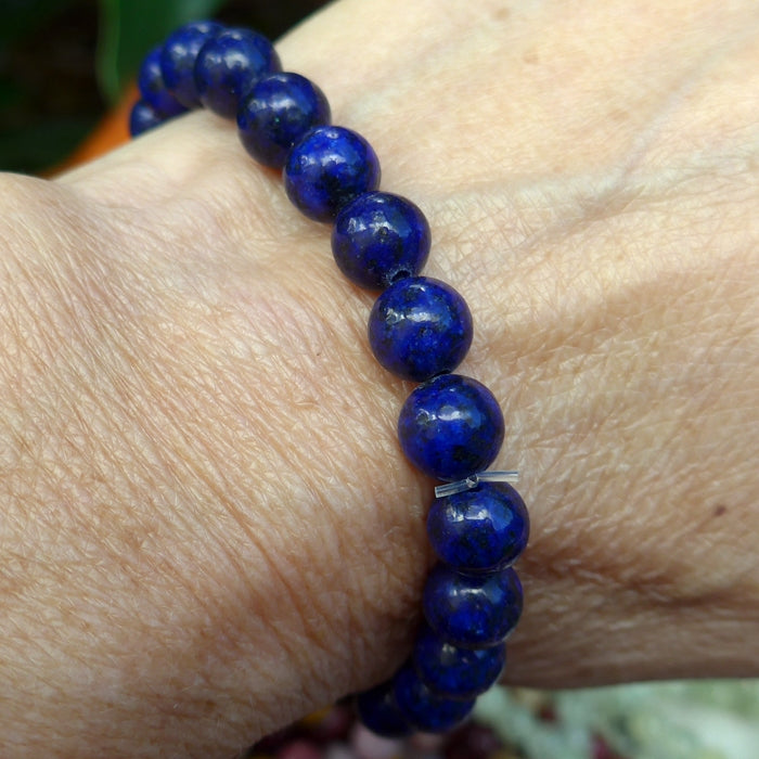 Deep Blue Lapis Power Beads