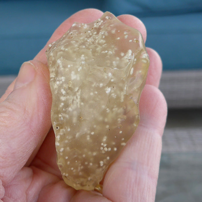 Huge Libyan Desert Glass Meditation Stone