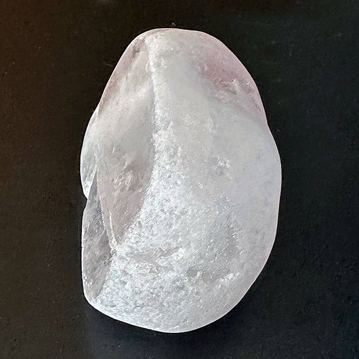 Rose Quartz Polished Lens--REDUCED IN PRICE!!