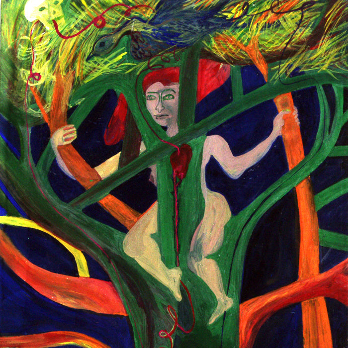 Lilith in the Tree of Life Digital Print