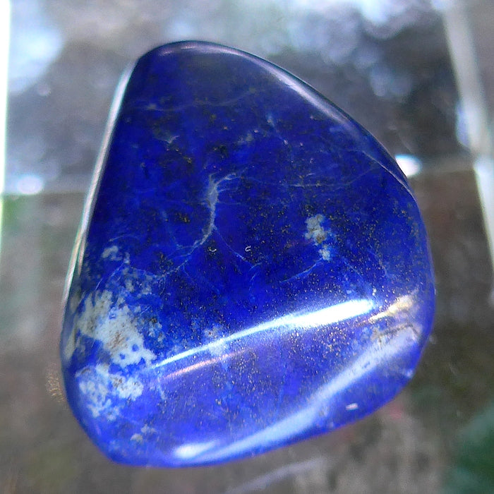 Medicine Bag Polished Lapis Nugget