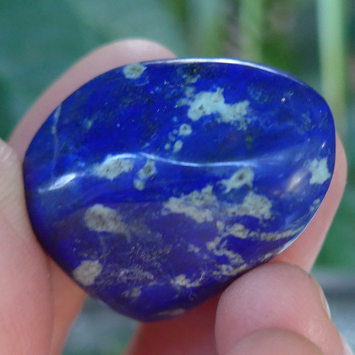 Medicine Bag Polished Lapis Nugget