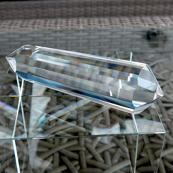 Sparkling 14 Sided Vogel Phi Crystal Wand