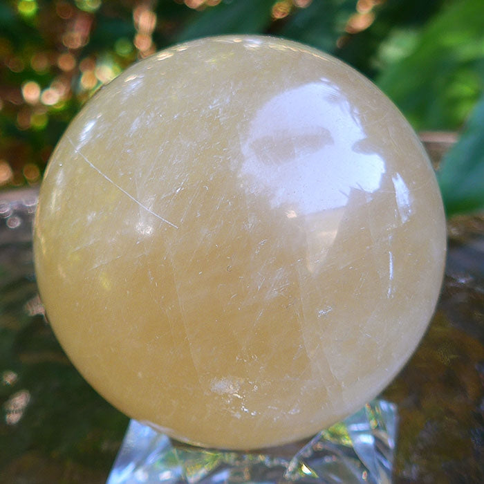 Orange Calcite Sphere