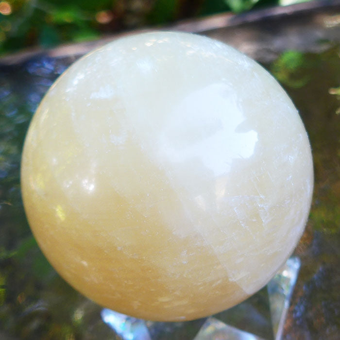 Orange Calcite Sphere