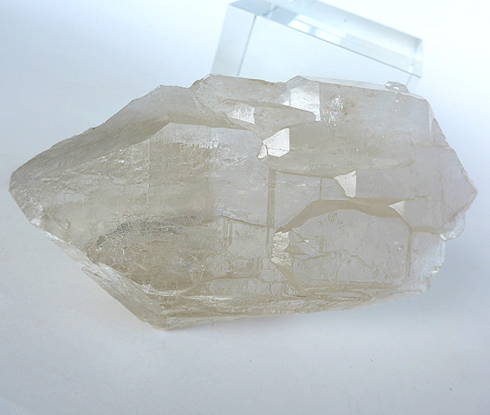 Pale Large Sparkling Citrine Elestial Cluster