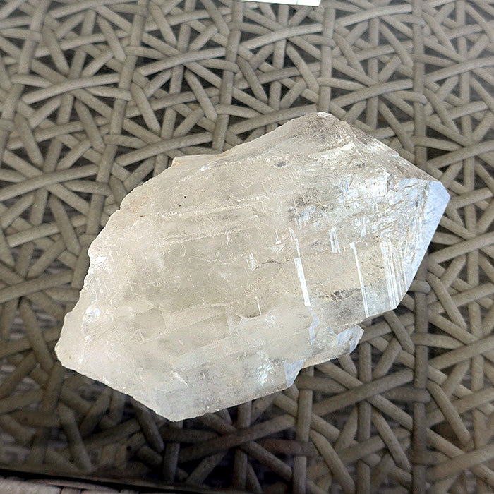 Pale Large Sparkling Citrine Elestial Cluster