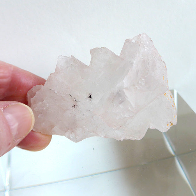 Pale Pink Ice Mountain Mother Multipoint Specimen