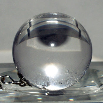 Lemurian Crystal Round Pendulum