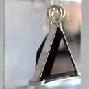 Smoky Quartz Star of David Pendant