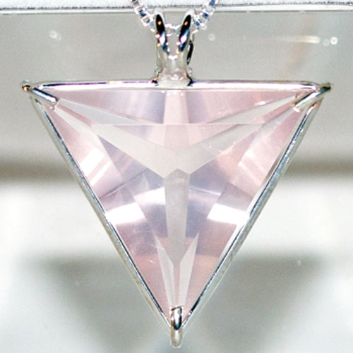 Rose Quartz Angelic Star Pendant